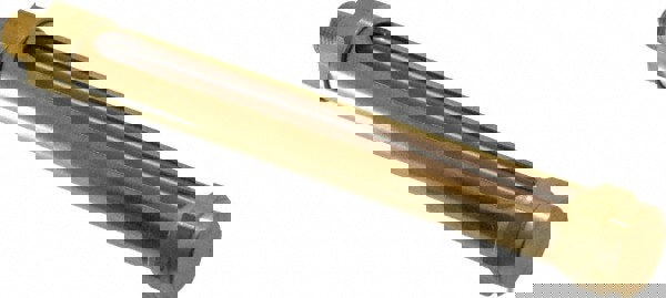 4-1/4 Inch Long Sight, 1/8 Inch Thread Size, Buna-N Seal Straight to Male Thread, Vented Oil-Level Indicators and Gauge